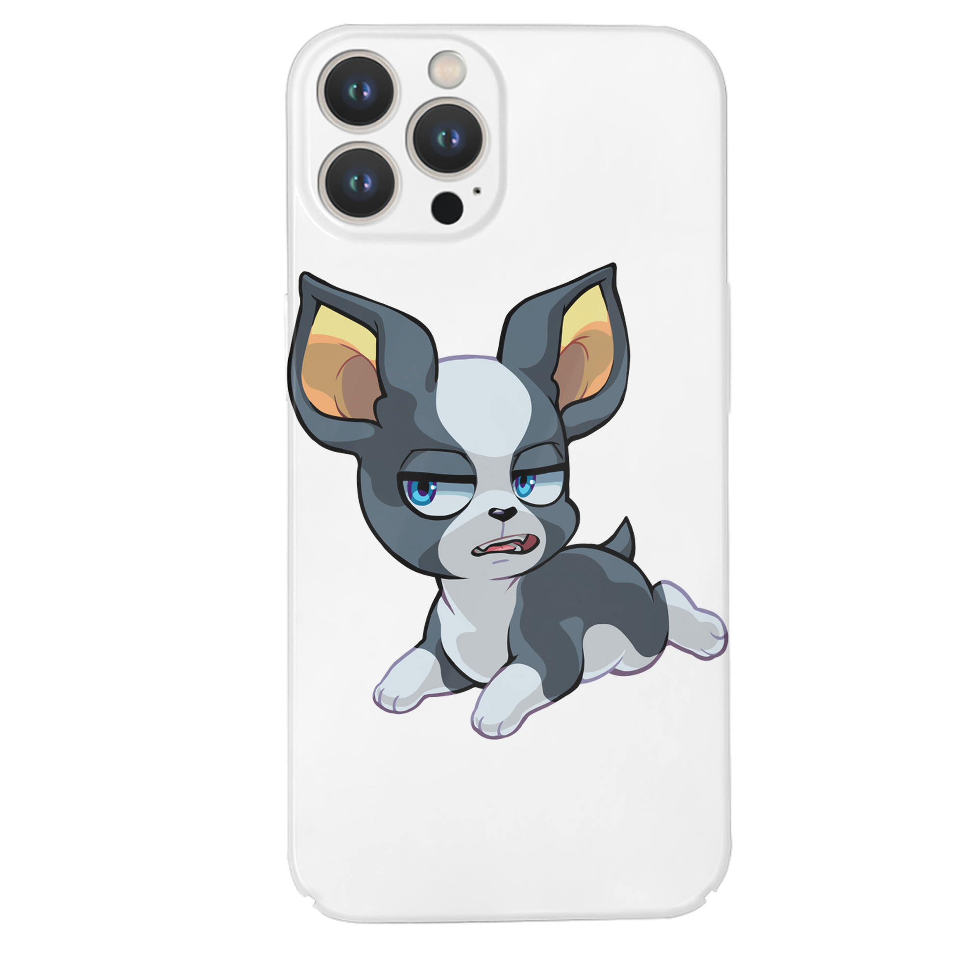 （画像用） ジョジョの奇妙な冒険 イギー JoJo's Bizarre Adventure Iggy 【iPhone 14シリーズ対応】ハードケース